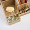 Martha Stewart Ryder Gold Mesh Metal Small Desktop Organizer for Office Accessories, Notebooks, Pen Holder & Drawer HH-OHD05-GLD-MS - alternate 2